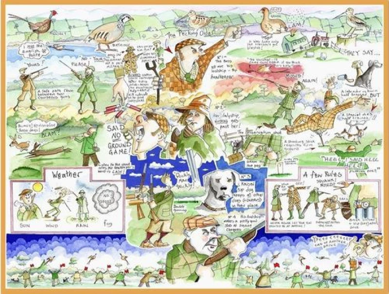 Image of Tim Bulmer Shooting - Tim Bulmer 1000 Piece Jigsaw Puzzle