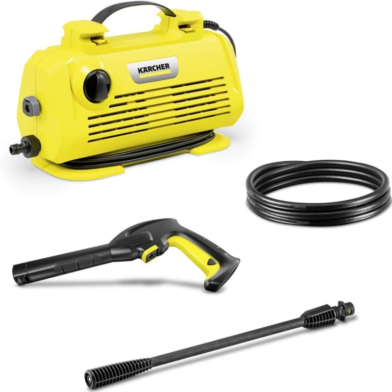 Image of Karcher K2 Horizontal Pressure Washer Yellow unisex One Size