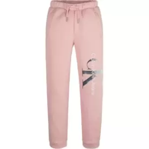 Image of Calvin Klein Jeans Gradient Monogram Sweatpants - Pink
