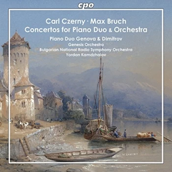 Image of Aglika Genova - Carl Czerny/Max Bruch: Concertos for Piano Duo & Orchestra CD