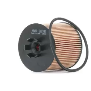 Image of VALEO Oil filter 586598 Engine oil filter VW,AUDI,SKODA,Golf V Schragheck (1K1),POLO (9N_),TOURAN (1T1, 1T2),Passat Variant (3C5)