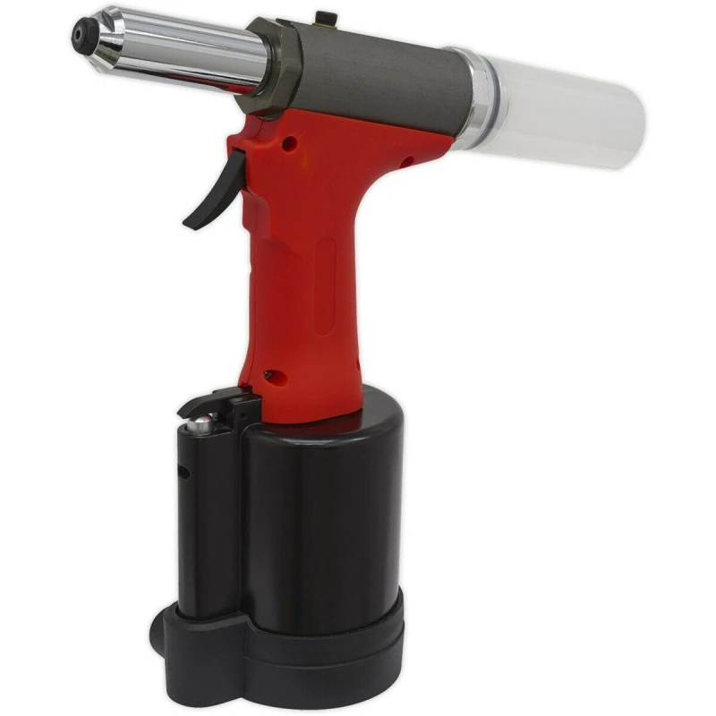 Image of Loops Trigger Operated Air / Hydraulic Riveter - Up to 3/16" Heavy Duty Rivet Gun Tool Multi