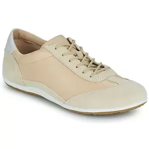 Image of Geox D VEGA womens Shoes Trainers in Beige,5,6,7,2.5