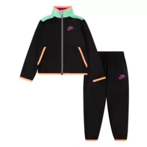 Image of Nike Futura Baby Tricot Tracksuit Set - Black
