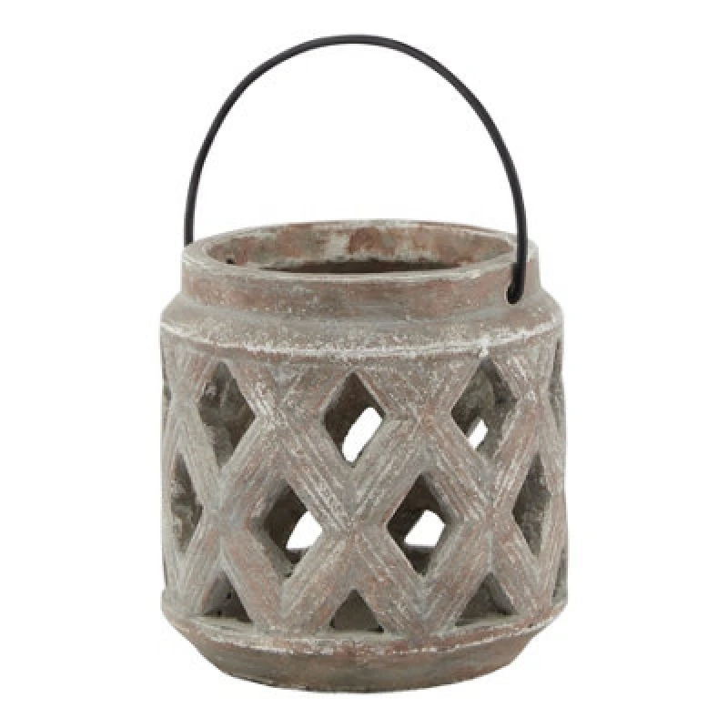 Image of Siena Brown Lattice Lantern