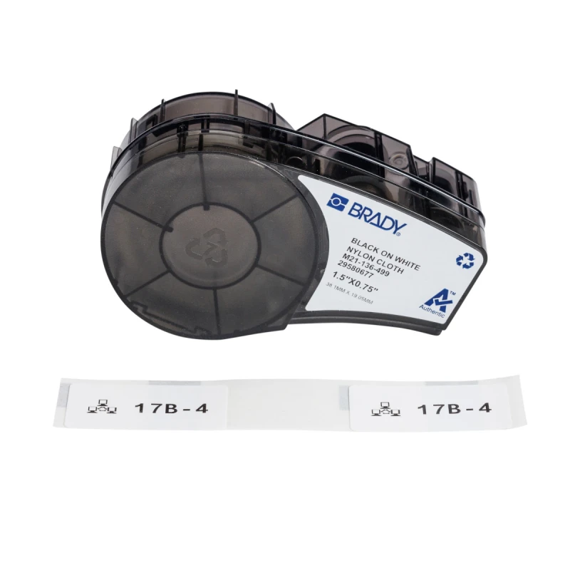 Image of Brady M21-136-499 printer label White Self-adhesive printer label