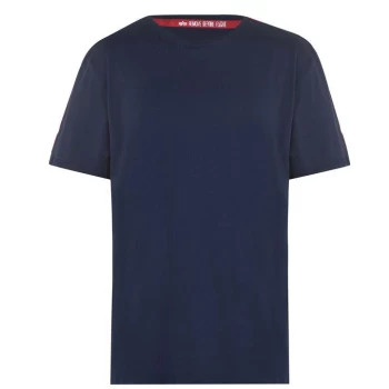 Image of Alpha Industries Rbf Tape T-Shirt - Navy