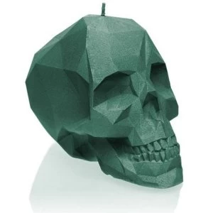 Image of Aligator Green Large Low Poly Skull