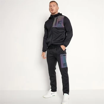 Image of 11 Degrees Iridescent Jogging Pants - Blk/Iridescent