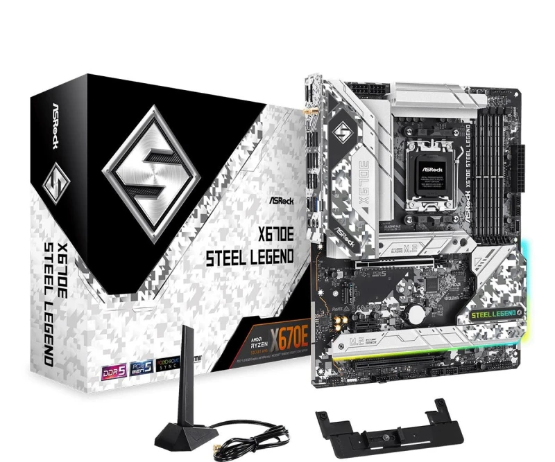 Image of Asrock X670E STEEL LEGEND AMD AM5