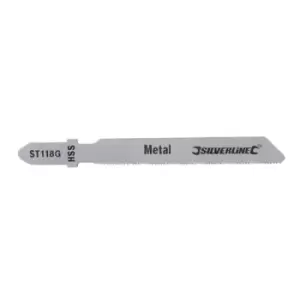 Image of Silverline Jigsaw Blades for Metal 5pk - ST118G