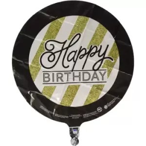 Image of Happy Birthday Metallic Balloon