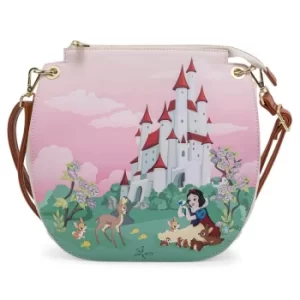 Image of Loungefly Disney Snow White Castle Series Cross Body Bag