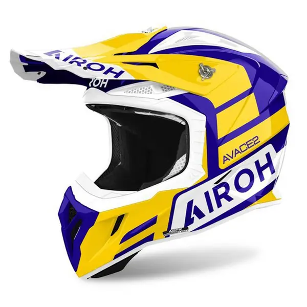 Image of Airoh Aviator Ace 2 Sake Yellow Offroad Helmet M