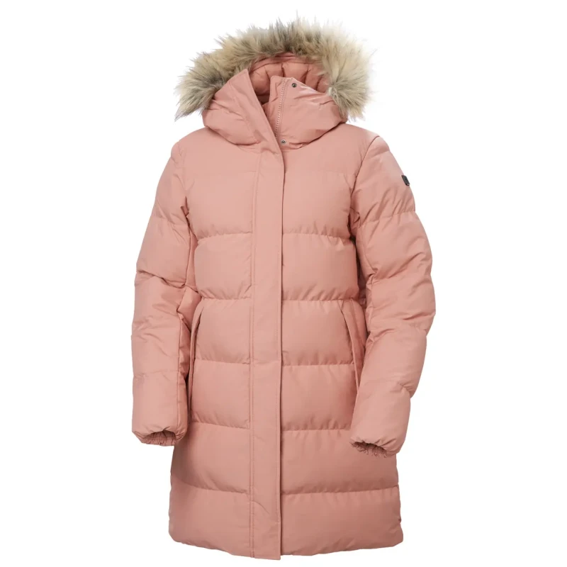 Image of Helly Hansen Womens hooded parka Helly Hansen Blossom Rose Female XS