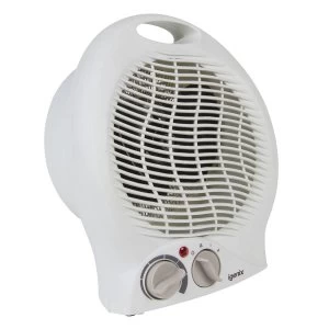 Image of Igenix 2kW Upright Fan Heater with 2 Heat Settings