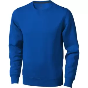 Image of Elevate Mens Surrey Crew Neck Sweater (XXS) (Blue)