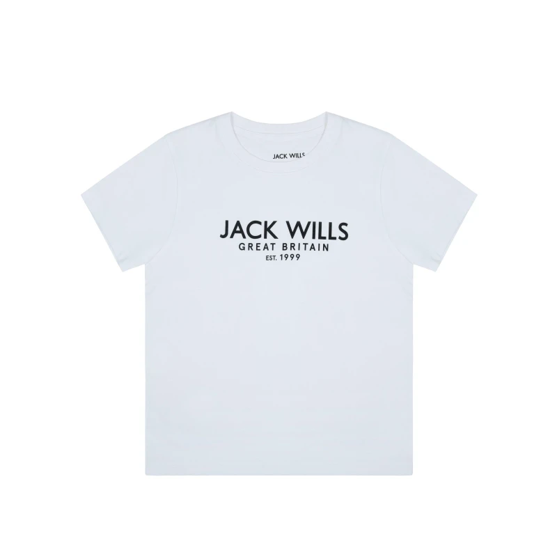 Image of Jack Wills Carnaby Tee - White White 7 - 8 Years