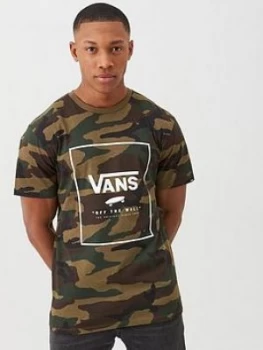 Image of Vans Print Box T-Shirt - Camo