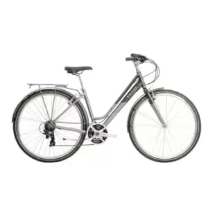 Image of Raleigh Pioneer Low Step Hybrid Bike - Silver