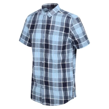 Image of Regatta Deakin IV Shirt - PowderBluChk