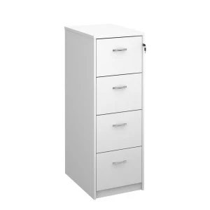 Image of Dams Four-Drawer Executive Filing Cabinet 1360mm