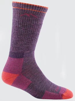 Image of Darn Tough 1907 Hiker Boot Midweight Hiking Womens Socks - Plum Heather