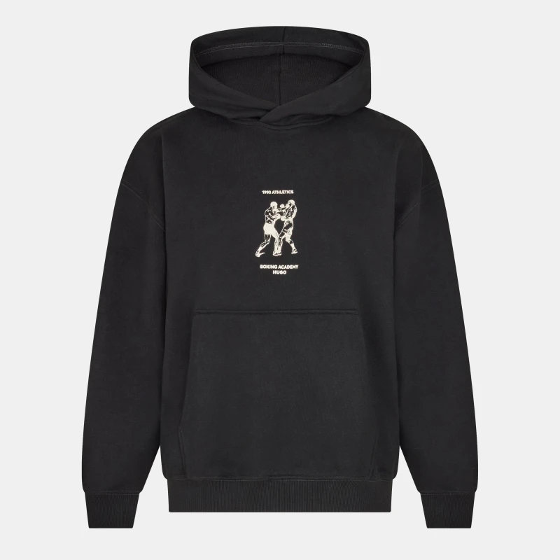 Image of Hugo Mens Cotton Short Sleeve Polo Shirt Black 001 male XS