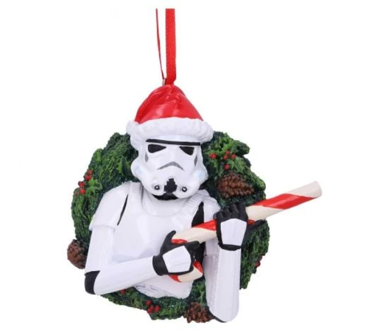 Image of Stormtrooper Wreath Hanging Ornament