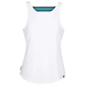 Image of Trespass Womens/Ladies Emmalyn Low Back Vest Top (XXS) (White)