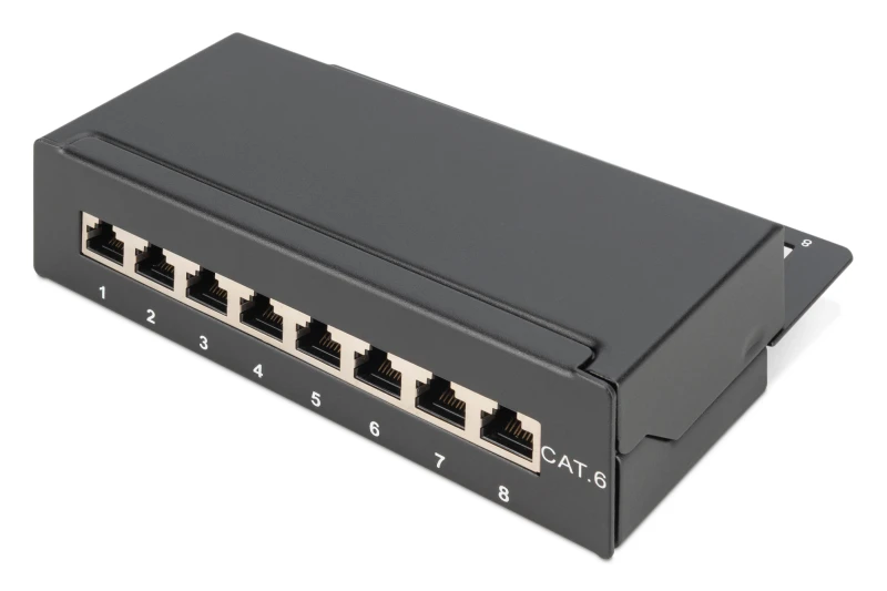 Image of Digitus Desktop CAT 6. class E patch panel. shielded