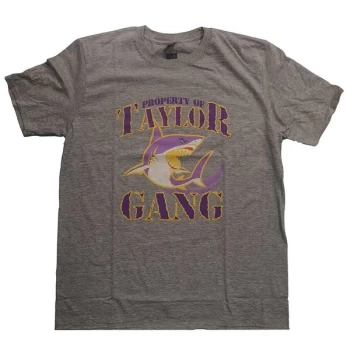 Image of Taylor Gang Entertainment - Property of Unisex Medium T-Shirt - Grey
