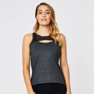 Image of USA Pro Mesh Tank Top Ladies - Charcoal
