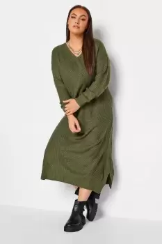 Image of Long Sleeve Jumper Dress