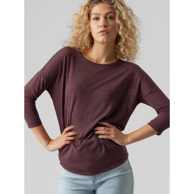 Image of Vero Moda VM Clsd NkKnt - Purple Purple 8
