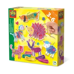 Image of Yarn Wrap Animals Craft Kit
