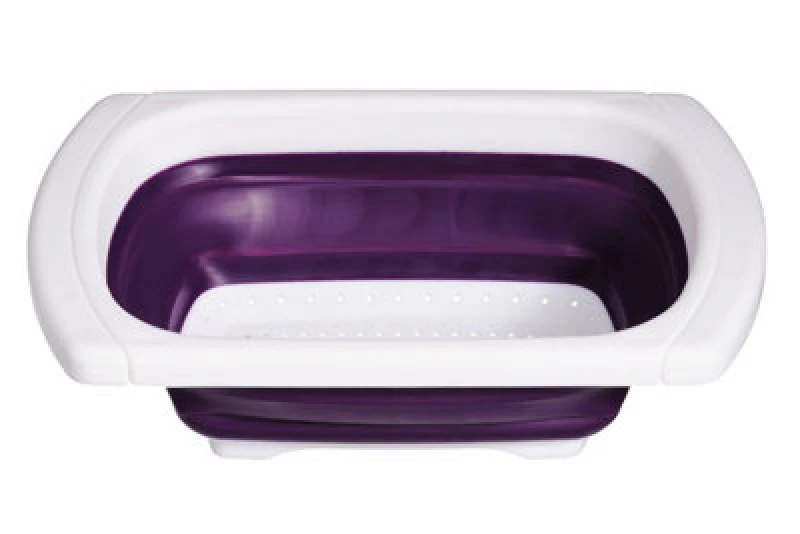 Image of Premier Housewares Zing Over Sink Colander Purple