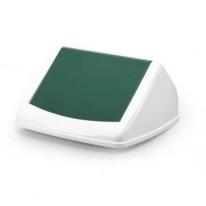 Image of Durable DURABIN FLIP-LID 40 Square Green