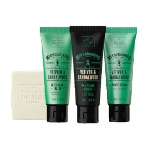 Image of Scottish Fine Soaps Vetiver & Sandalwood Luxurious Gift Set