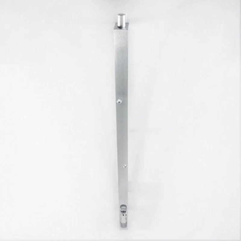 Image of Loops Lever Action Flush Door Bolt with Flat Keep Plate 460 x 20mm Satin Chrome Multi unisex