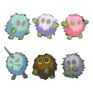 Image of Yu-Gi-Oh! Pin Badge 6-Pack Limited Edition Kuriboh