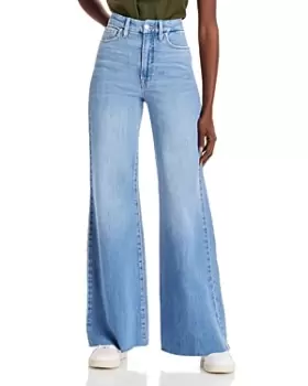 Image of Good American Good Waist Palazzo Jeans in I030