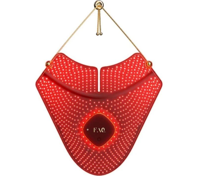 Image of FOREO FAQ 211 Neck & Decollete LED Mask, Clear 7640260120327