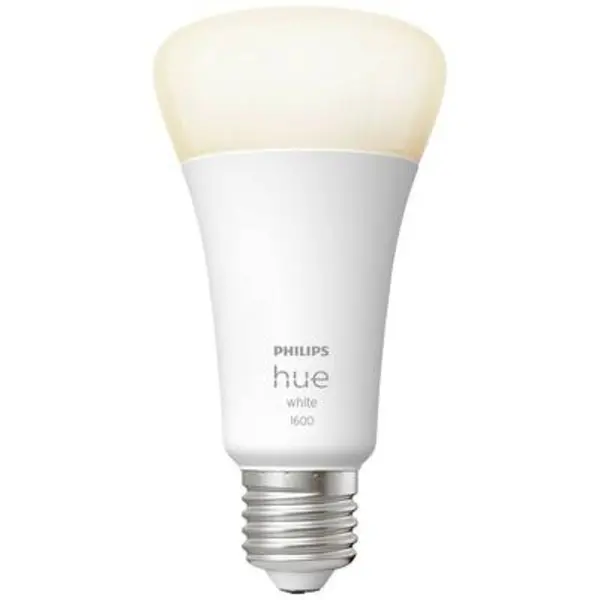 Image of Philips Lighting Philips Lighting Hue LED light bulb 871951434332000 EEC: F (A - G) Hue White E27 Einzelpack 1100lm 100W E-27 15.5 W Warm white EEC: F
