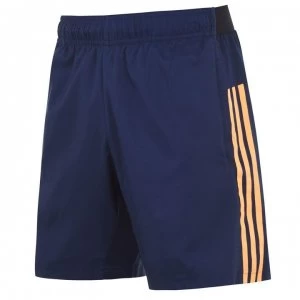 Image of adidas Sereno Pro Shorts Mens - Navy/Orange