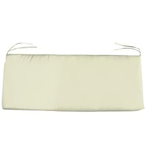 Image of Charles Bentley Small Bench Seat Cushion - Cream