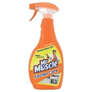 Image of Mr Muscle 5 In 1 Kitchen Cleaner Lemon Scented Trigger Spay For All