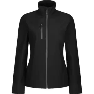 Image of TRA616 Honestly Made Womens Soft Shell Black (20) - Black - Regatta