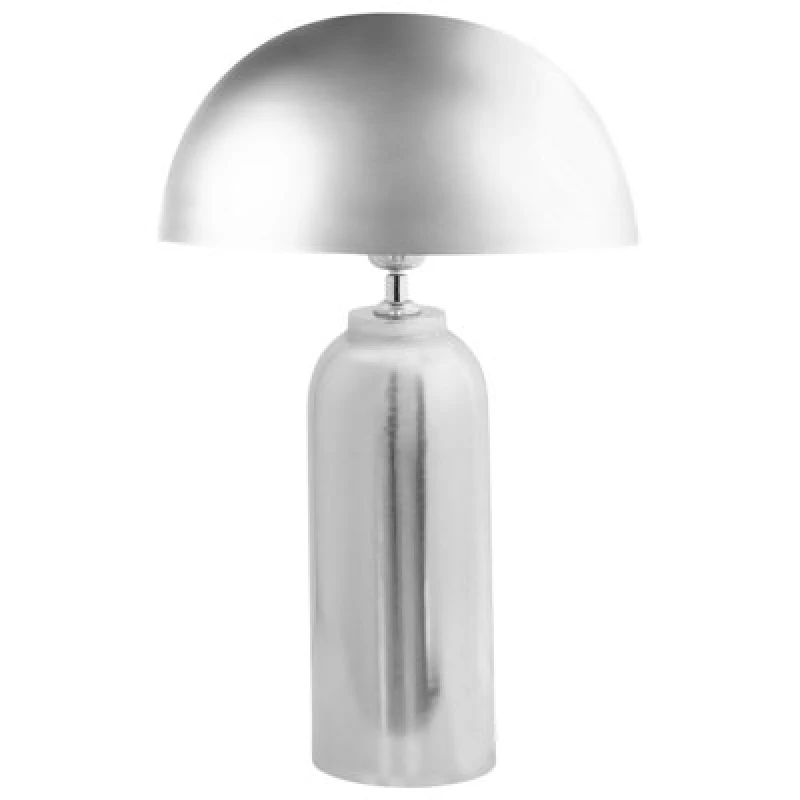 Image of Beliani Table Lamp Jalangi Metal Silver