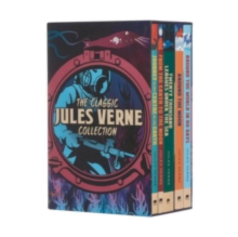 Image of The Classic Jules Verne Collection : 5-Book paperback boxed set Multiple-component retail product, slip-cased